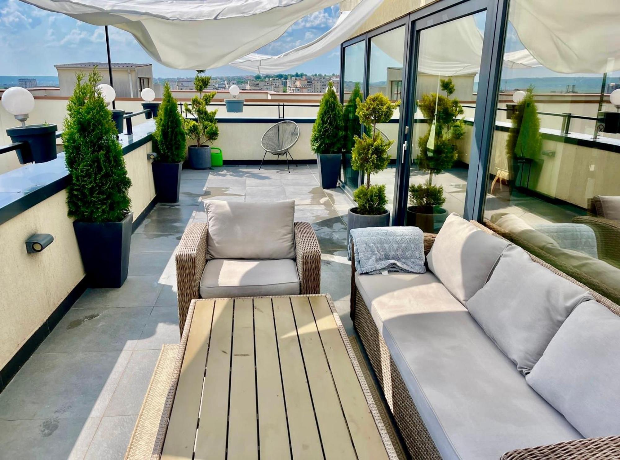 Appartement Penthouse Exclusive View , Iasi Extérieur photo